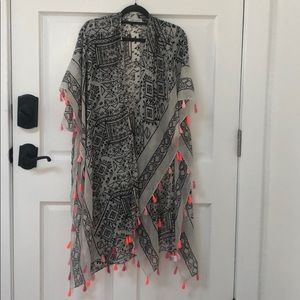 Woven Heart ~ Kimono ~ Boho Tribal Print
